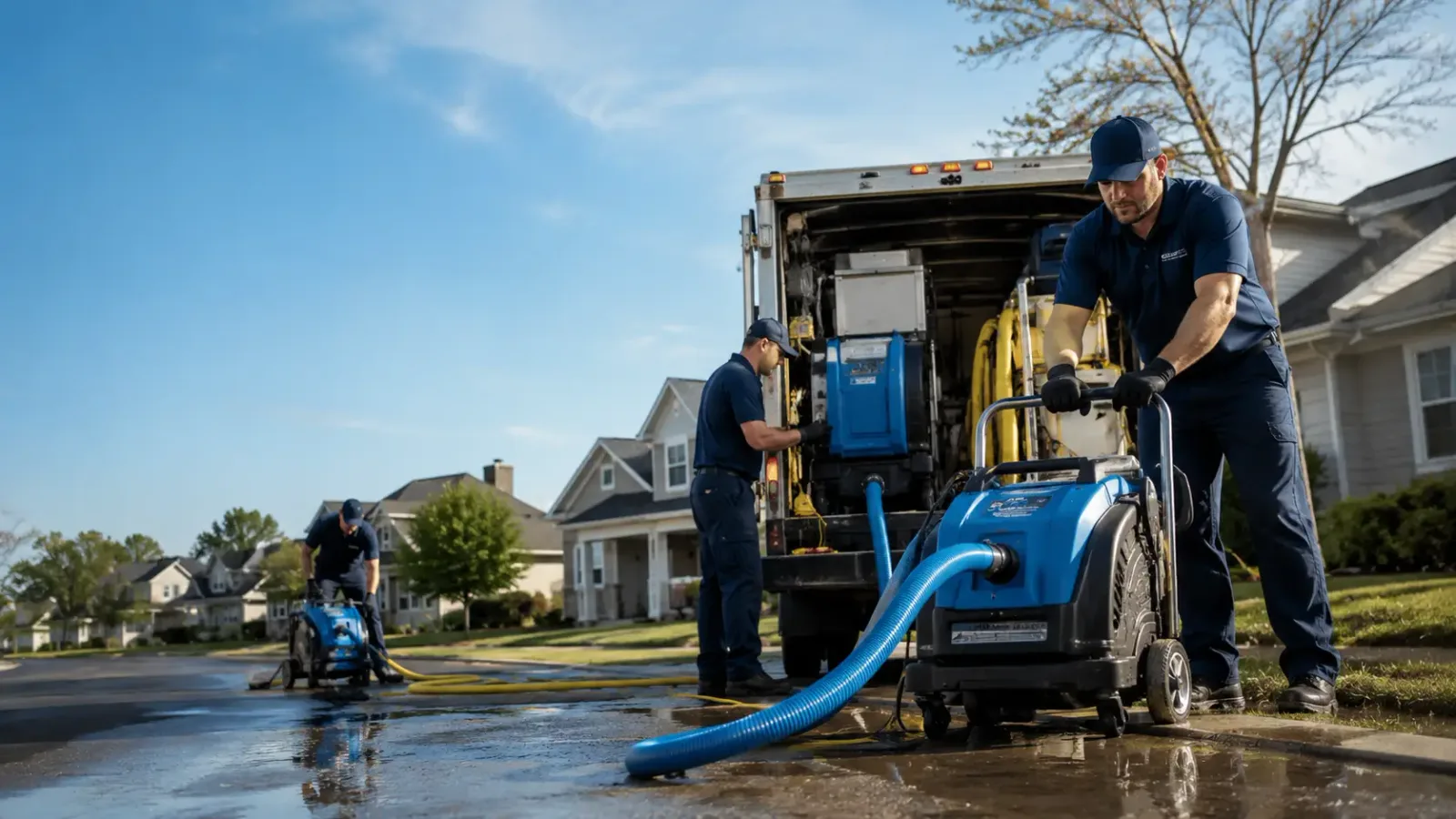 Flood Damage Cleanup in Belgium, WI